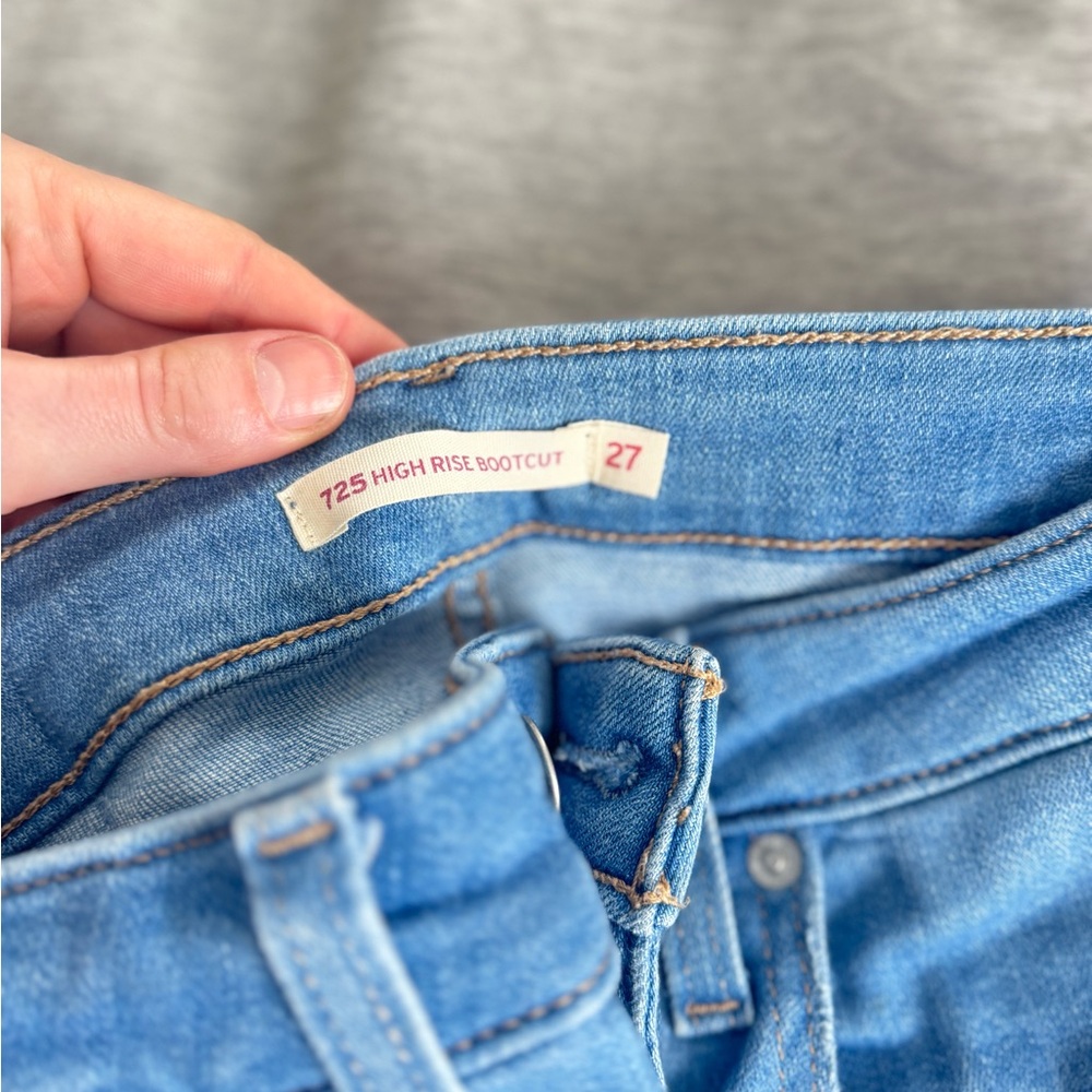 Levi's Blue High Rise Denim Jeans